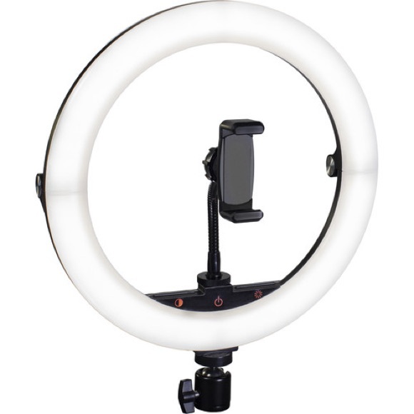 Raya Bendie-Brite Folding USB Bi-Color LED Ring Light 10” Foldable Dimmer Light - Picture 2 of 6